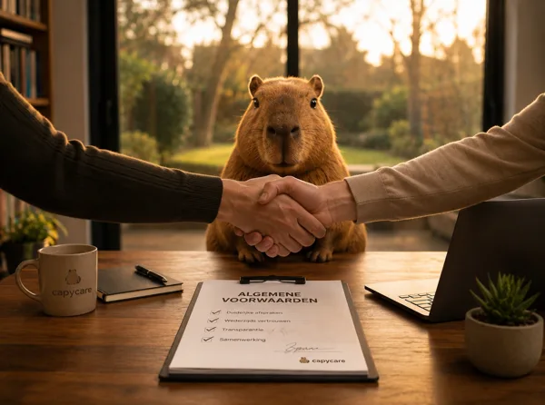 De algemene voorwaarden, de basis van onze samenwerking is begrijpelijk en praktisch van aard.